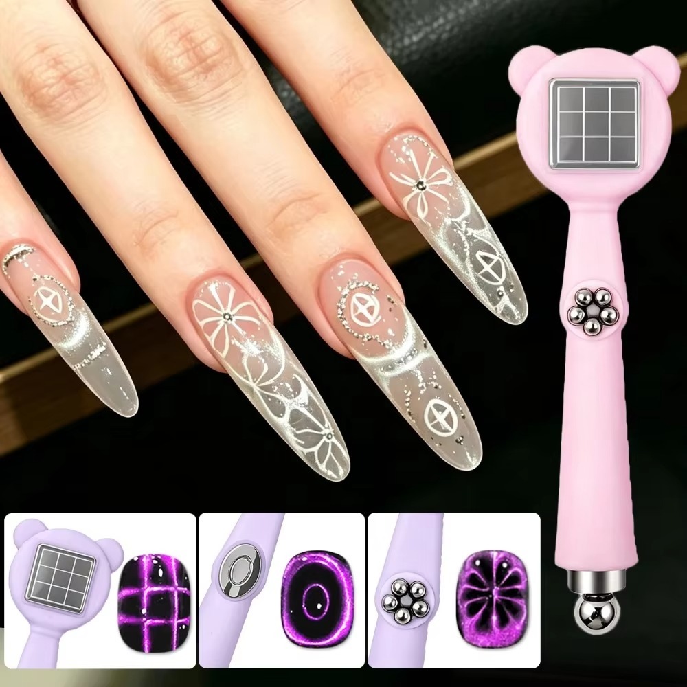 6 in 1 Cat Eye Magnet for Gel  - Contour Palette Stick ulasan dan harga