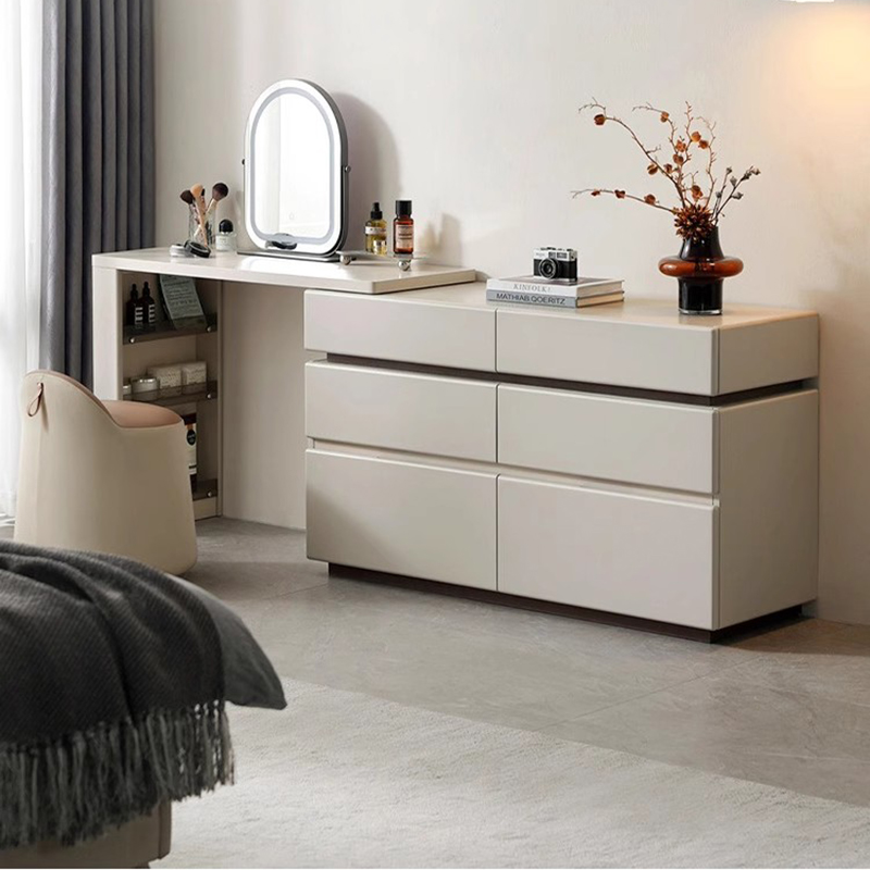 Storage Desk Vanity Table Mirr - Beauty Without Makeup ulasan dan harga