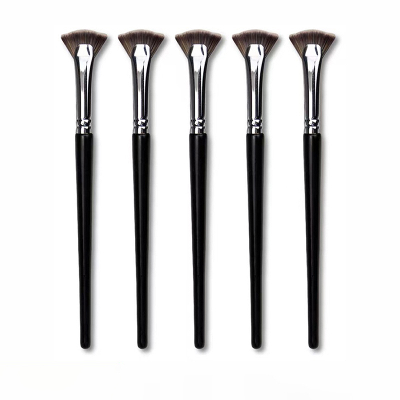 ~1PC Fan-shaped Eyelash Brush  - Beauty No Makeup ulasan dan harga