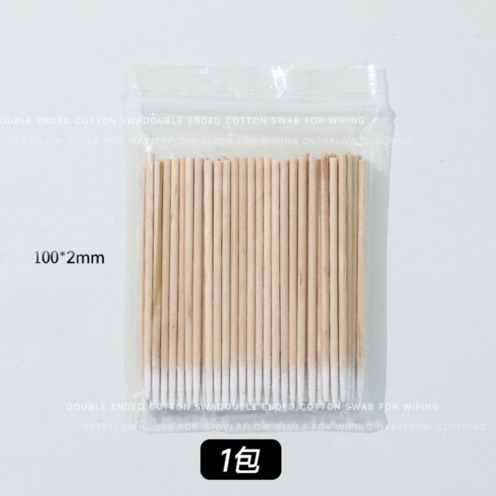 200pcs Nails Art Wood Cotton S - Contour Palette Stick ulasan dan harga