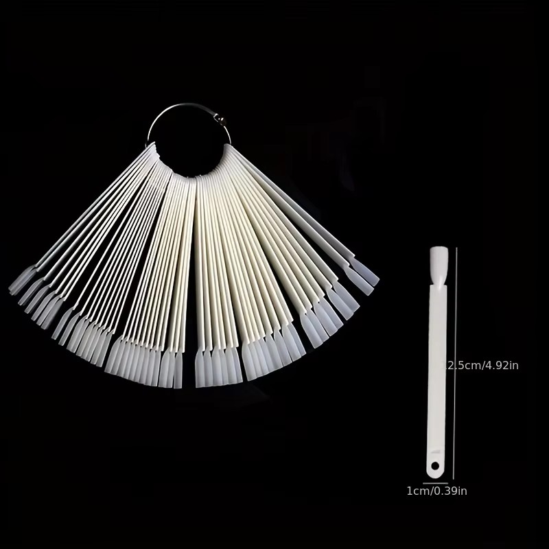 50 Nail Sample Sticks with Rin - Contour Palette Stick ulasan dan harga