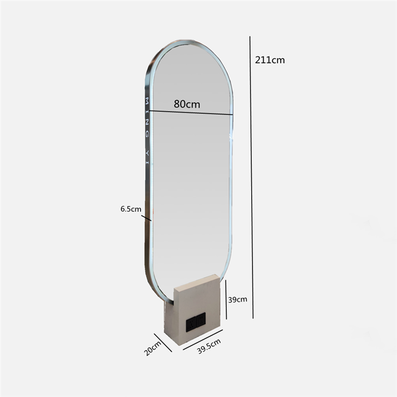 3 Mirrors Set, LED Lighted Van - Beauty Makeup Vanity Set ulasan dan harga